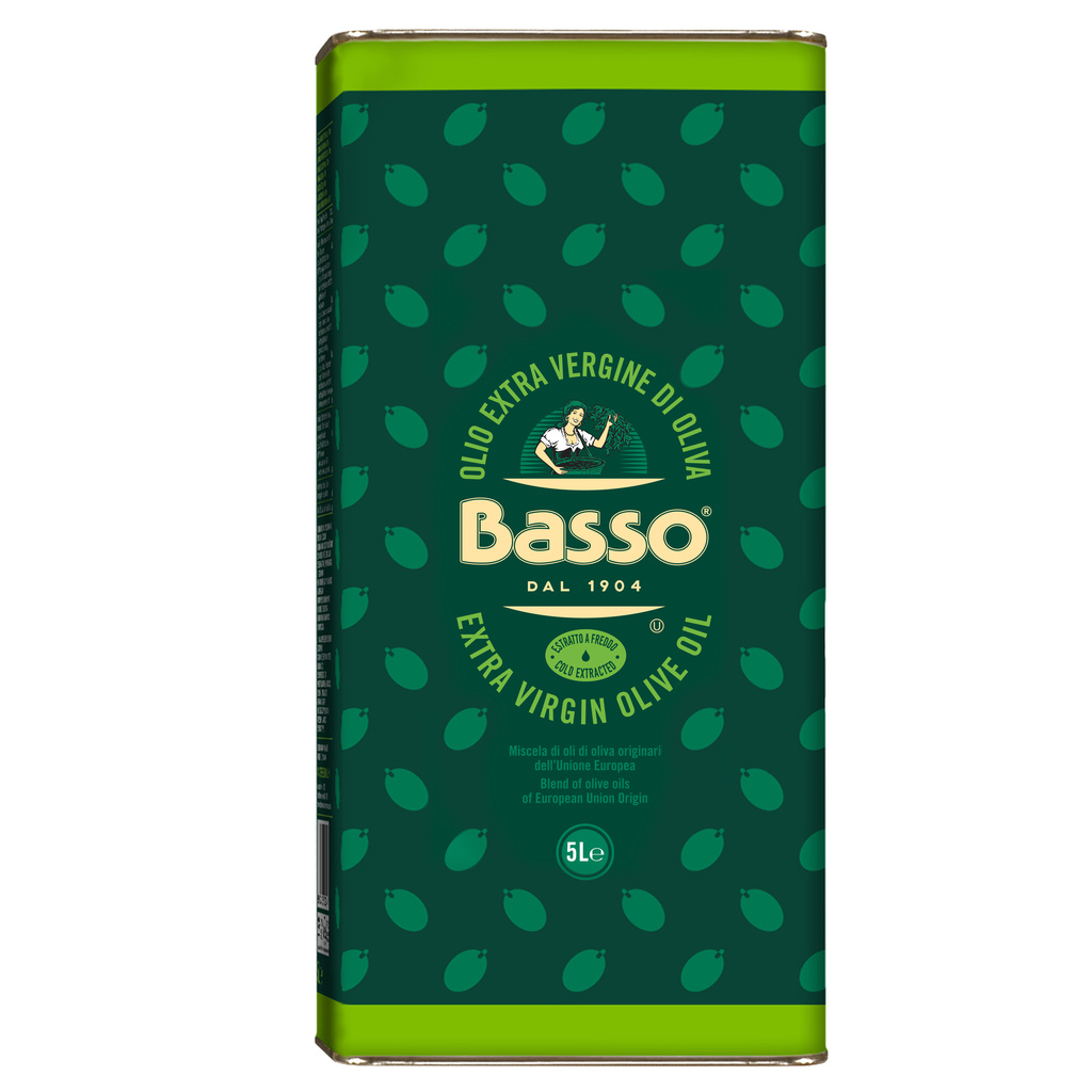 Extra panenský olivový olej Basso 5l